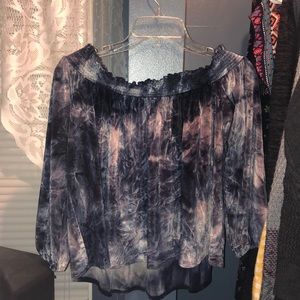 Off the shoulder top!